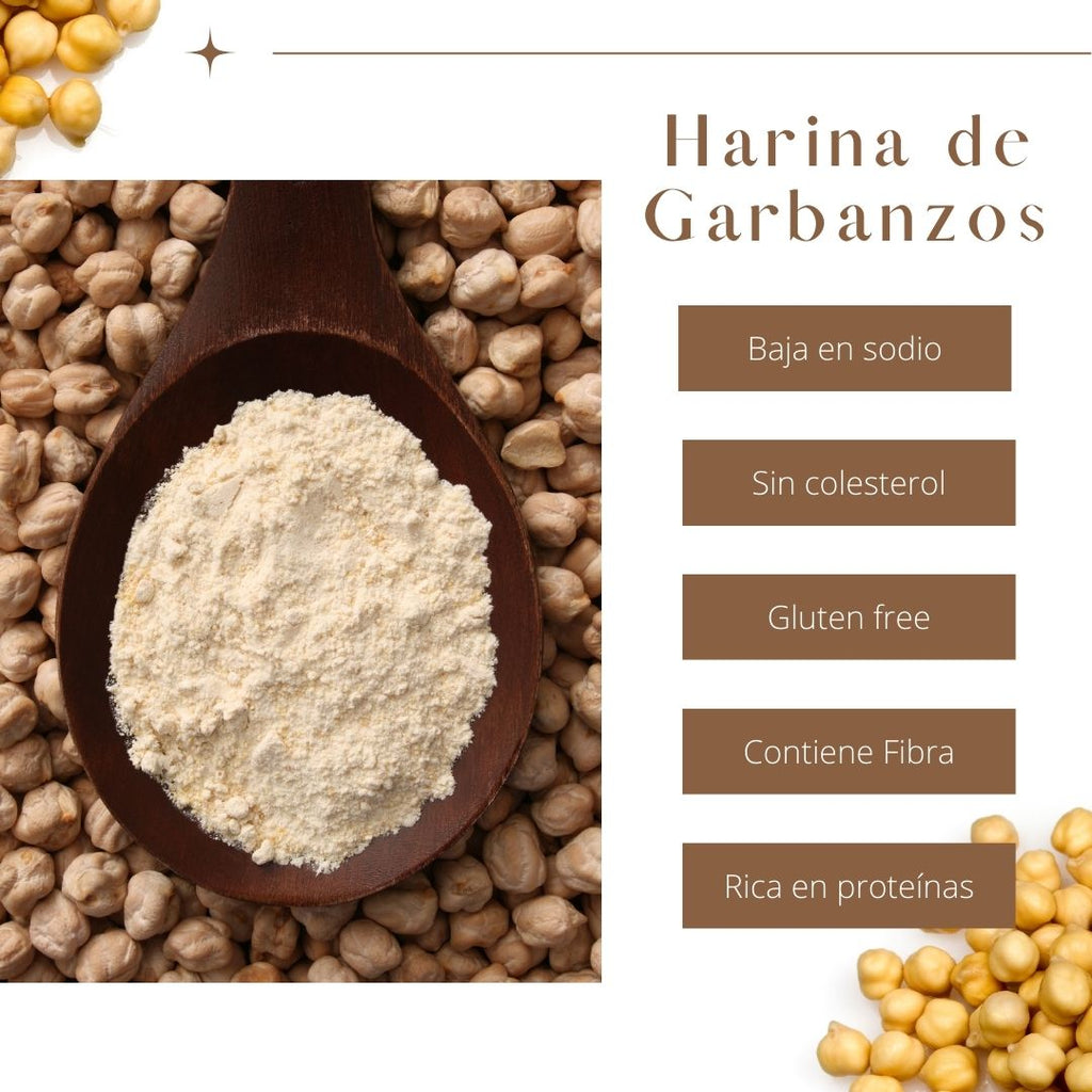 Propiedades de la Harina de Garbanzos